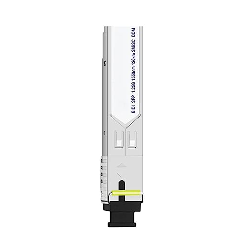 CLSSLVVBN Tragbares Hot Swap Netzwerk Switch SFP Modul 1,25 Gbit/s Single Mode Transceiver Module Langstreckenzubehör, 120km 1550sm B von CLSSLVVBN