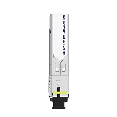 CLSSLVVBN Tragbares Hot Swap Netzwerk Switch SFP Modul 1,25 Gbit/s Single Mode Transceiver Module Langstreckenzubehör, 20km 1550sm B von CLSSLVVBN