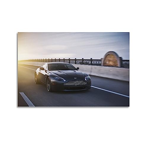 Supercar Poster für Aston Martin DB9 GT British Luxus Sportauto Poster Dekorative Malerei Leinwand Wandposter und Kunstbild Druck Moderne Familie Schlafzimmer Dekor Poster von CLTE