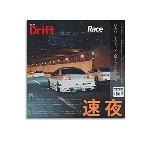 Supercar Poster für JDM Rennauto Poster Dekorative Malerei Leinwand Wandposter und Kunstbild Druck Moderne Familie Schlafzimmer Dekor Poster von CLTE