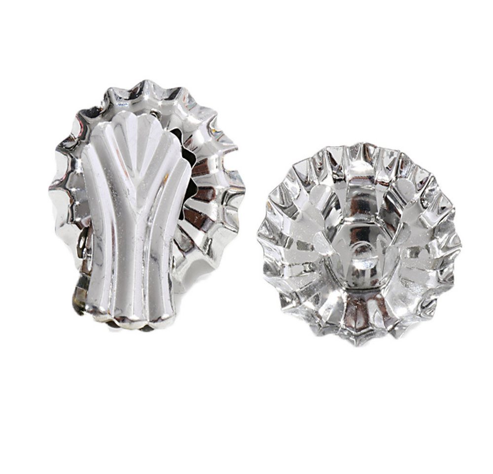 CLTYQ Kerzenhalter Weihnachtskerzenhalter Clips,Blumenform Kerzenhalter Clip (10 St), Vintage Teelicht Halter in Blumenform für Weihnachtsbaumdekoration von CLTYQ