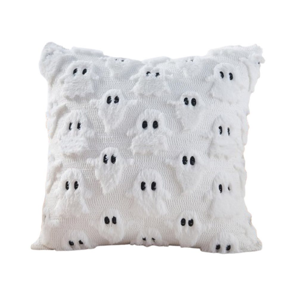 CLTYQ Kissenbezug Halloween Kissenbezüge 45*45cm,weiche Gruseliger Geisterkissenbezüge, (1 Stück), geeignet für Sofa, Bett, Veranda, Wohnzimmer Halloween Dekoration von CLTYQ