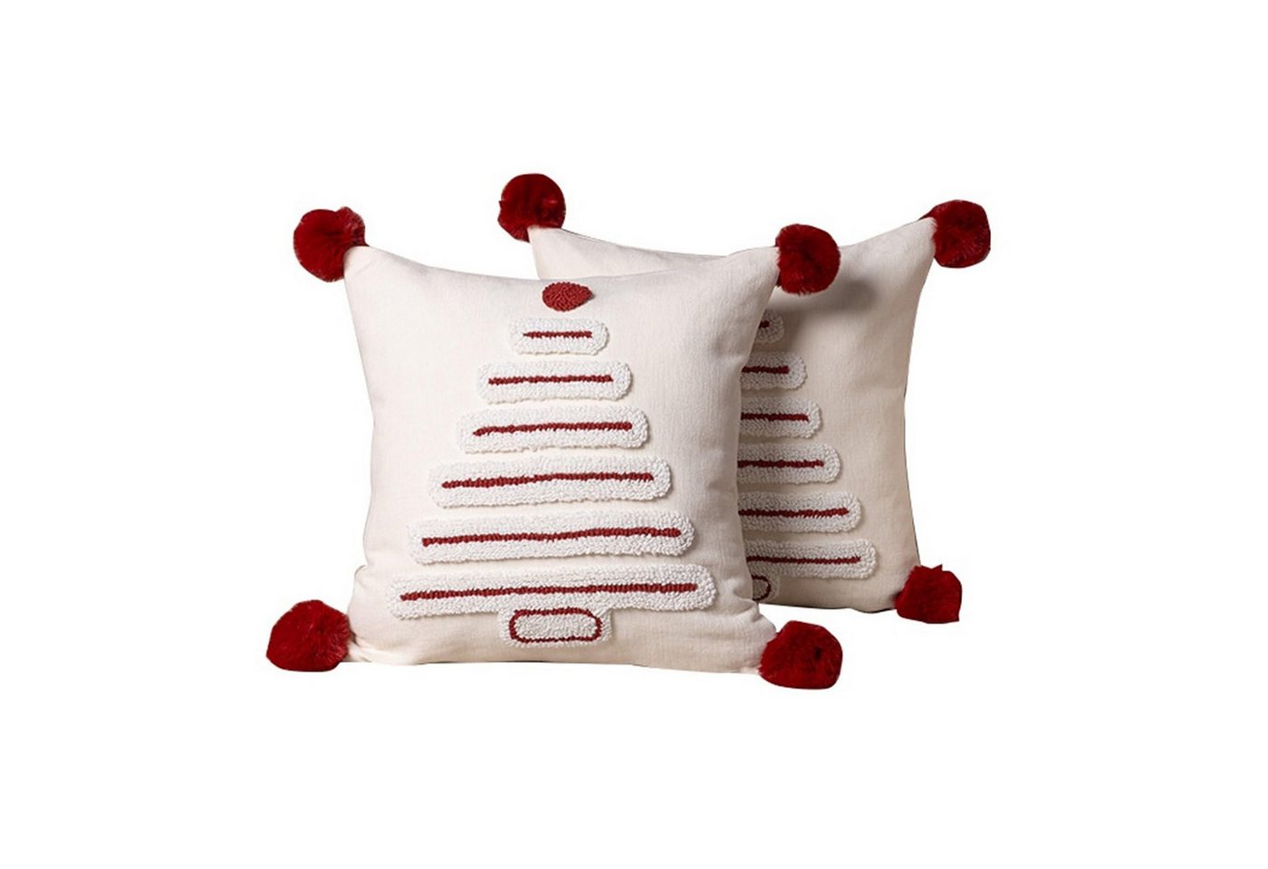 CLTYQ Kissenbezug Weihnachten 2 Stück, Weihnachtsdeko Kissenbezug 45x45 cm, bestickten Weihnachtsbaum Kissenbezügen für Weihnachtsdekorationen CLTYQ Kissenbezug Weihnachten 2 Stück, Weihnachtsdeko Kissenbezug 45x45 cm, bestickten Weihnachtsbaum Kissenbezügen für Weihnachtsdekorationen von CLTYQ