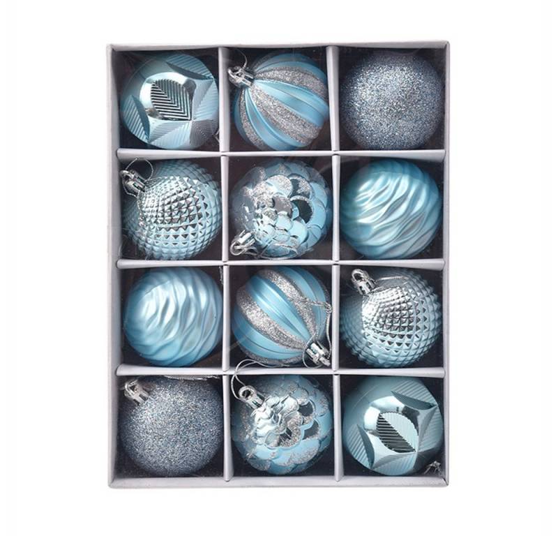 CLTYQ Weihnachtsbaumkugel Christbaumkugeln Weihnachtsschmuck 12-teiliges Set von CLTYQ