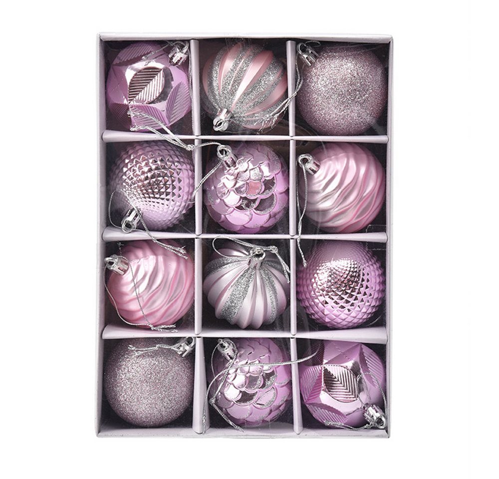 CLTYQ Weihnachtsbaumkugel Christbaumkugeln Weihnachtsschmuck 12-teiliges Set von CLTYQ