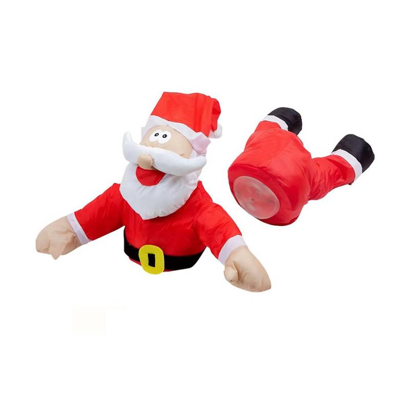 CLTYQ Weihnachtsmann Crashender Santa Rentier Animiert,Lustige Weihnachtsdekoration, mit Glasplitter Aufkleber und Bein Overall Animation Geschenk CLTYQ Weihnachtsmann Crashender Santa Rentier Animiert,Lustige Weihnachtsdekoration, mit Glasplitter Aufkleber und Bein Overall Animation Geschenk von CLTYQ