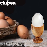 Olivenholz Eierbecher, Becher Stil, Eierbecher-Set, Eierhalter-Set Aus Holz, 2 Eierhalter, Einweihungsgeschenk, Küchendekor von CLUPEADesigns