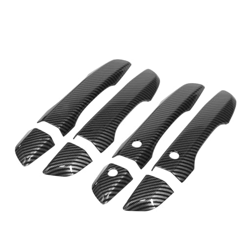 CLVCCZTZGW Außentürgriff-Zierabdeckung Mit Schlüssellosem Zugang, Linker Fahrer Für Civic 10 Generation 2016 2017 2018 2019 2020 2021 8 Stück(Carbon Fiber Pattern) von CLVCCZTZGW