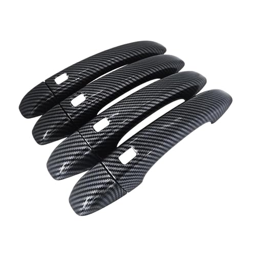 CLVCCZTZGW Autotürgriffabdeckung Außenzubehör Für Für Megane 4 IV MK4 Für GrandTour Sport Für Tourer Für Limousine GT RS Für Trophy 2016–2022(1,4 Smart Button) von CLVCCZTZGW