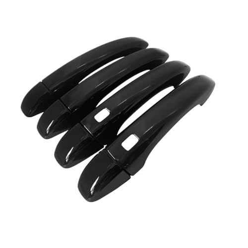 CLVCCZTZGW Autotürgriffabdeckung Außenzubehör Für Für Megane 4 IV MK4 Für GrandTour Sport Für Tourer Für Limousine GT RS Für Trophy 2016–2022(2,2 Smart Button) von CLVCCZTZGW