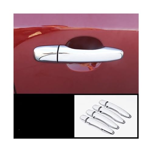 CLVCCZTZGW Chrom Äußere Auto Türgriff Schüssel Schutzhülle Aufkleber Dekoration Rahmen Trim Für Volvo S60 V40 V60 XC60 2012-2017(Door handle) von CLVCCZTZGW