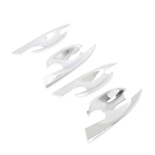 CLVCCZTZGW Chrom Auto Außen Zubehör Türgriffe Schüssel Abdeckung Borte Für Mazda 3 M3 Für Axela 2019 2020 2021 2022 2023 2024(Chrome,Bowl) von CLVCCZTZGW