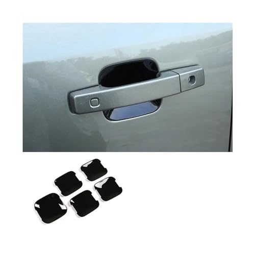 CLVCCZTZGW Chrom Schwarz Auto Außen Zubehör Tür Schüssel Griff Dekoration Abdeckung Trim Für Für Defender 110 2020 2021 2022(1,Door bowl) von CLVCCZTZGW
