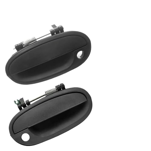 CLVCCZTZGW Für DAEWOO Für MATIZ 1998-2023 Schwarz Vorne Hinten Links Rechts Auto Außen Teil Tür Griff 96601472 96601473 96601474 96601475(Front left right) von CLVCCZTZGW