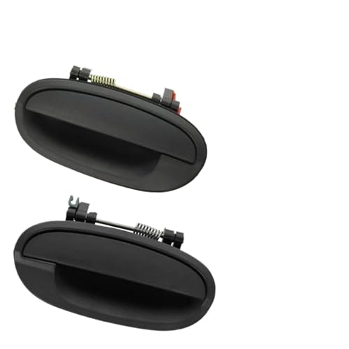 CLVCCZTZGW Für DAEWOO Für MATIZ 1998-2023 Schwarz Vorne Hinten Links Rechts Auto Außen Teil Tür Griff 96601472 96601473 96601474 96601475(Rear left right) von CLVCCZTZGW