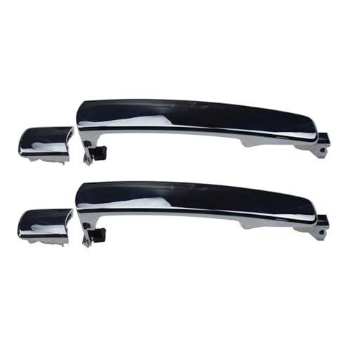 CLVCCZTZGW Für Für Murano Für Rogue 2003-2015 Schwarz Vorne Hinten Rechts Links Auto Außen Teil Tür Griff 80640-CA012 82646-CA000(Other Side X2) von CLVCCZTZGW