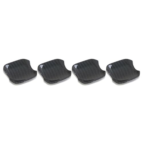 CLVCCZTZGW Für Subaru Für Forester SK 2019 2020 Auto Außen Teil Ersatz Tür Griff Schüssel Abdeckung Borte Äußere Abdeckung Schutz 4 Stücke(Kohlefaser) von CLVCCZTZGW