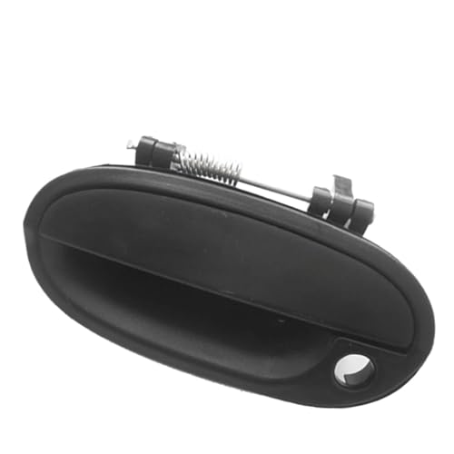 CLVCCZTZGW Schwarz Vorne Hinten Links Rechts Auto Außen Teil Tür Griff Für Für SPARK 2005-2023 96601472 96601473 96601474 96601475(Front left) von CLVCCZTZGW