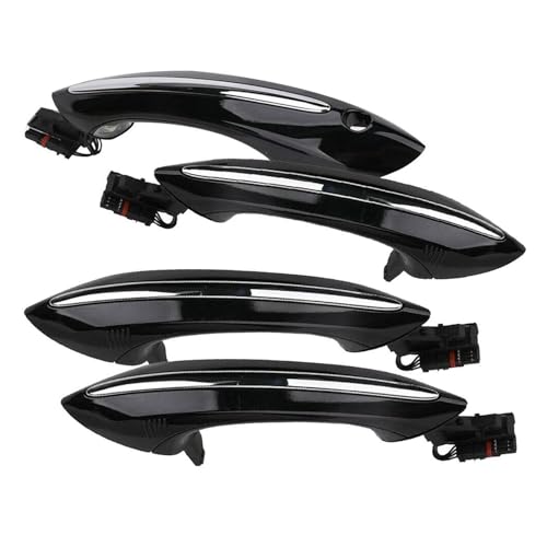 CLVCCZTZGW Schwarzer Außenzugangs-Türgriffsatz Für 5 6 7 Series F07 F10 F11 F06 F12 F13 F01 F02 2007–2016 51217231931 4 Stück CLVCCZTZGW Schwarzer Außenzugangs-Türgriffsatz Für 5 6 7 Series F07 F10 F11 F06 F12 F13 F01 F02 2007–2016 51217231931 4 Stück von CLVCCZTZGW