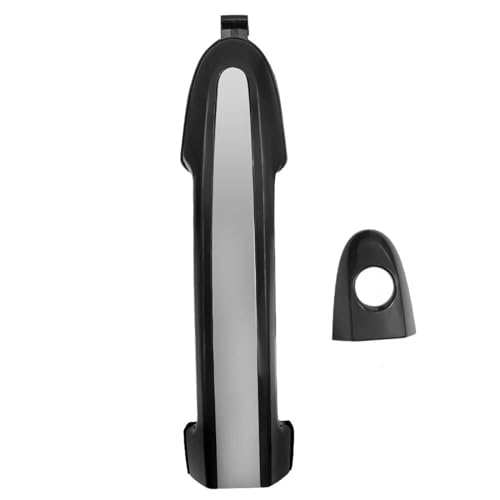 CLVCCZTZGW Vorne Hinten Links Rechts Schwarz Auto Außen Teil Türgriffe Für Hyundai Für Santa Fe 2007-2012 82661-2B000 82651-2B000(Front left) von CLVCCZTZGW