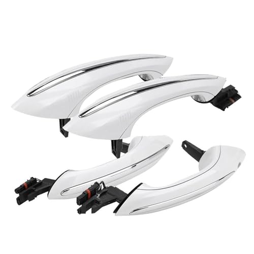 CLVCCZTZGW Weißer Außen-Komfortzugangs-Türgriff Für 5 6 7 Serie F07 F10 F11 F06 F12 F13 F01 F02 2007–2016 51217231931 1 Set 4 Stück CLVCCZTZGW Weißer Außen-Komfortzugangs-Türgriff Für 5 6 7 Serie F07 F10 F11 F06 F12 F13 F01 F02 2007–2016 51217231931 1 Set 4 Stück von CLVCCZTZGW