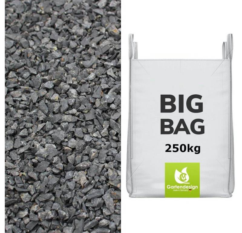 CM-Gartendesign Stein Basalt Splitt, (2/5mm, anthrazit), 250kg von CM-Gartendesign