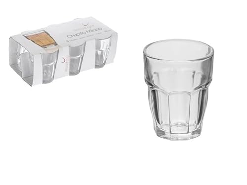 CM 156840 Glasbecher, 6 Stück, Milano, 65 ml von CM