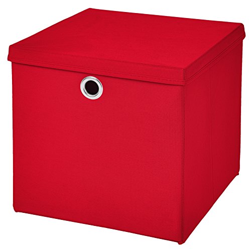 1 Stück Faltbox Rot 28 x 28 x 28 cm Aufbewahrungsbox faltbar mit Deckel 1 Stück Faltbox Rot 28 x 28 x 28 cm Aufbewahrungsbox faltbar mit Deckel von CM3