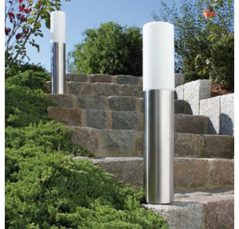 CMD Außen-Stehlampe Aqua Polo Kurz - Edelstahl Stehleuchte von CMD