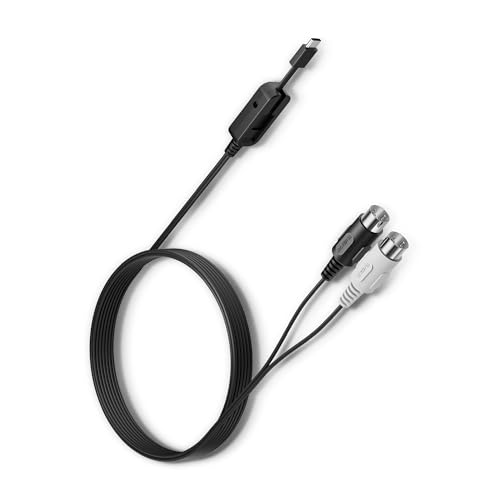 CME C2MIDI Pro - Dual-Purpose USB-C MIDI Kabel mit Filter, Mapper & Router - Plug & Play USB-to-MIDI Interface - Smartes Standalone MIDI Kabel mit 32-Bit Prozessor CME C2MIDI Pro - Dual-Purpose USB-C MIDI Kabel mit Filter, Mapper & Router - Plug & Play USB-to-MIDI Interface - Smartes Standalone MIDI Kabel mit 32-Bit Prozessor von CME