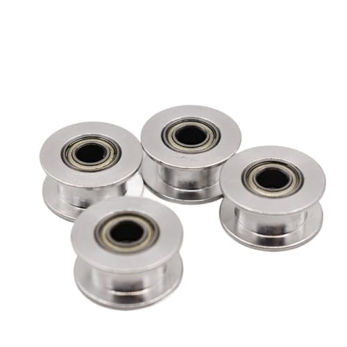 2GT 16T 20T 25T 30T 36T Synchronrad-Umlenkrolle 3/4/5/6/7/8mm Bohrung 7/11mm Breite Mit Lager Ohne Zähne for GT2-Riemen(2GT-30T BORE 5MM_7MM) von CMGDWDKYZ