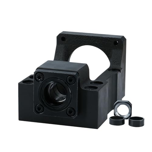 45# Metall C7 C5 Normal/Schrägkugellager Motorsitz Motorhalterung BK12 BK15 Unterstützungseinheit für CNC-3D-Drucker (C7 normales Lager, HM15-57) von CMGDWDKYZ