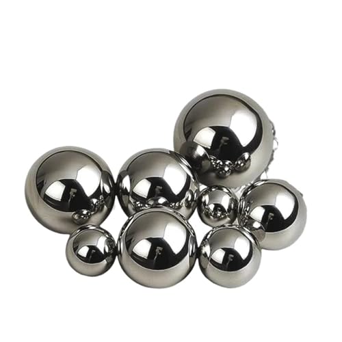 Schleuder Jagd Bogenschießen 4mm 5mm 6mm 8mm 9mm 10mm 11mm 12mm High-carbon Stahl Schleuder Ball Katapult Jagd Munition Stahlkugeln(8mm 50pcs) von CMGDWDKYZ