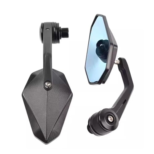 CMGGMKEZDP Für Keeway Rkf 125 150 Rkf 125cc Rkf 150cc Motorrad Blau Glas Modifiziertes Lenkerende Rückspiegel Rückspiegel Motorrad Rückspiegel von CMGGMKEZDP