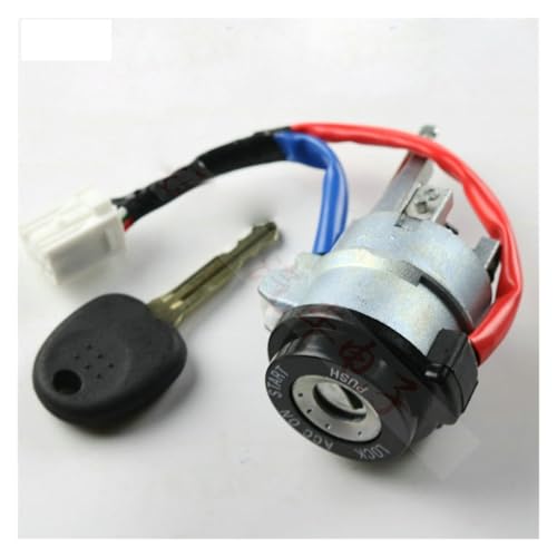 CMJAHU Fit for Kia Forte Volle Türschloss Core Ignition Lock Zylinder Auto Links Vorne Tür Auto Lock Zylinder(Ignition Lock 1 key) von CMJAHU