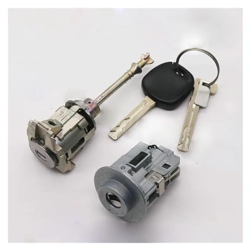 CMJAHU Fit for Toyota Camry C-HR Volle Türschloss Zylinder for Lexus Mit 8A Transponder Schlüssel Auto Lock Cyllinder von CMJAHU
