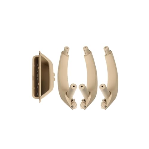 CMJAHU Passend for BMW X3 X4 F25 F26 51419209216 Auto-Innentürgriff links rechts Innenverkleidung Pull Trim Cover(Beige LHD 1 Set) von CMJAHU