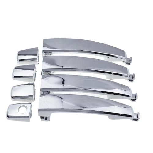 CMJAHU Passend for Chevrolet Captiva Sport Saturn Vue 2.4L 3.5L 3.6L 2008 2009 2010 2011 Außentürgriff Chrom vorne hinten links oder rechts(4 Sides 1 hole) von CMJAHU