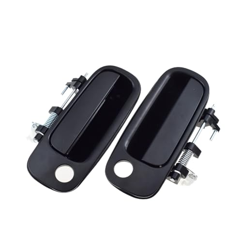 CMJAHU Passend for Toyota Camry 1992 1993 1994 1995 1996 2.2L 3.0L 1/2/4-teiliger schwarzer Außentürgriff vorne hinten links Fahrer oder rechter Beifahrer(Front FL FR Pair) von CMJAHU