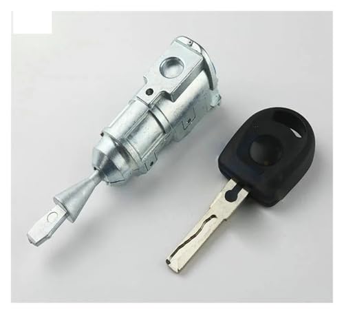 CMJAHU Passend for VW New Jetta Tiguan Santana Linke F-Tür Auto Lock Core for Center Control Lock Auto Türschloss Zylinder von CMJAHU