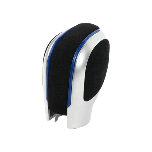 CMLGWL Schaltknauf Für Golf 6 7 R Für GTI Für Passat B7 B8 CC R20 Für Jetta MK6 Für GLI Wildleder Leder Schaltknauf Getriebe Seite Abdeckung Schalthebel(-06-Suede Blue) von PPLKHS