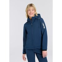 CMP Softshelljacke "WOMAN JACKET ZIP HOOD", (1 St.), Wärmend & wind- & wasserabweisend von CMP