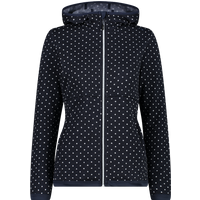 CMP Strickfleecejacke "WOMAN JACKET FIX HOOD" mit Kapuze wärmend, Übergangsjacke von CMP
