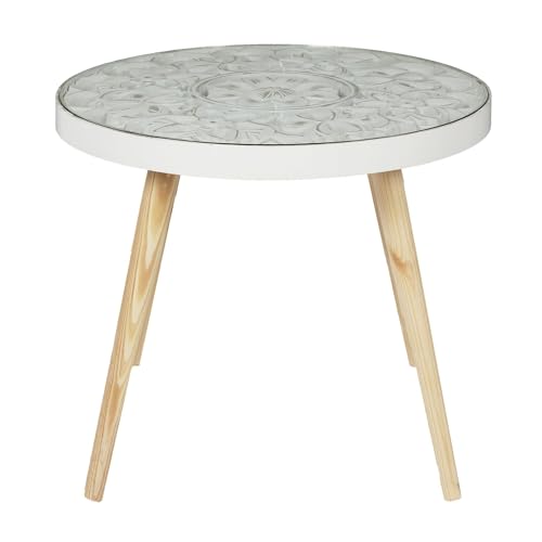 HOME DECO FACTORY Home Deco FACTORY-HD5169-Table Basse Arabesque 50Cm-Salon, Salle à Manger Couchtisch, Arabeske, 50 cm, Holz, Beige/Weiß, 50x41.5x50 HOME DECO FACTORY Home Deco FACTORY-HD5169-Table Basse Arabesque 50Cm-Salon, Salle à Manger Couchtisch, Arabeske, 50 cm, Holz, Beige/Weiß, 50x41.5x50 von HOME DECO FACTORY