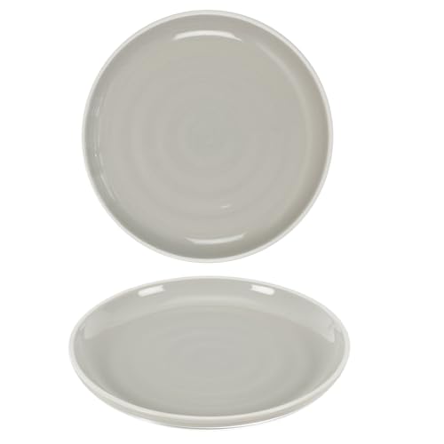 PLATO D.20 CM GRIS BICOLOR PLATO D.20 CM GRIS BICOLOR von HOME DECO FACTORY
