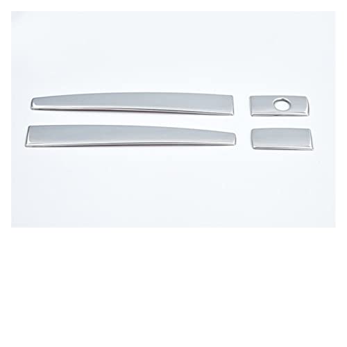 Auto Türgriff Schale Für Volvo C30 C70 S40 V50 S80 V70 XC70 Für Cross Country XC60 Edelstahl Außentürgriff Abdeckung Trim Türgriff Aufkleber (Color : Set for 2 Doors) von CMQA