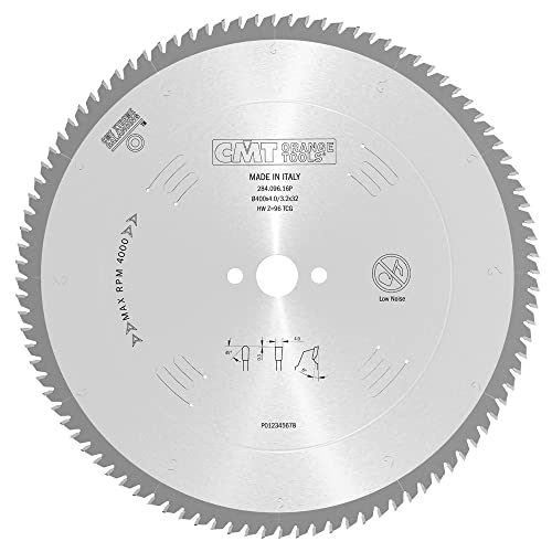 CMT 284.096.16P - Sierra circular para aluminio 4000x32x3.8 z=96 tcg 5 grados pos. von CMT Orange Tools