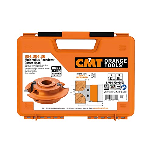 CMT ORANGE TOOLS 694.004.30 - HARTMETALL-RADIUSMESSERKOPF R=15/20 D=143X25X30 von CMT ORANGE TOOLS