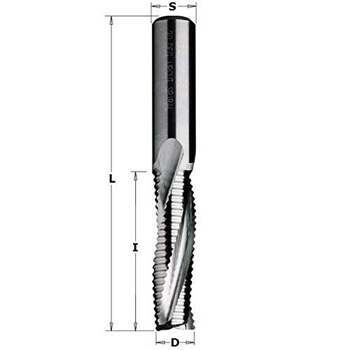 CMT ORANGE TOOLS 195.082.11 - SCHLICHTFRÄSER Z3/R POS. D=8X42X90 VHM RE von CMT ORANGE TOOLS