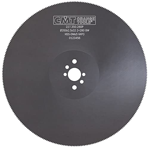 CMT ORANGE TOOLS 227.350.280P - KREISSÄGEBLÄTTER ZU SCHNEIDEN METALLEN UND STÄHLEN HSS VAPO 350X2.5X32 Z280 BW-T4 von CMT ORANGE TOOLS